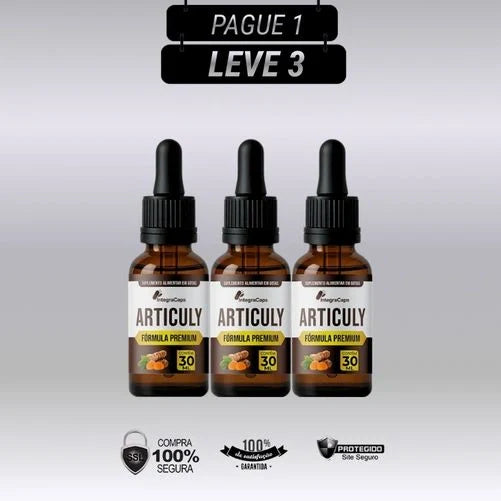 Articuly 30ml Original - Kits com 3 e 5 Frascos - Frete Grátis